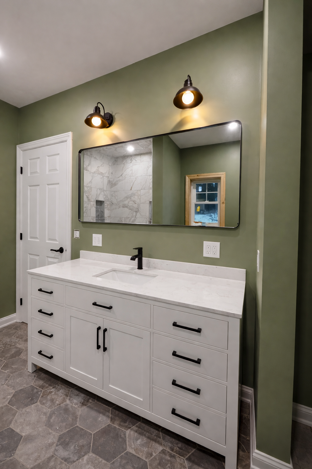 Bathroom remodel view four