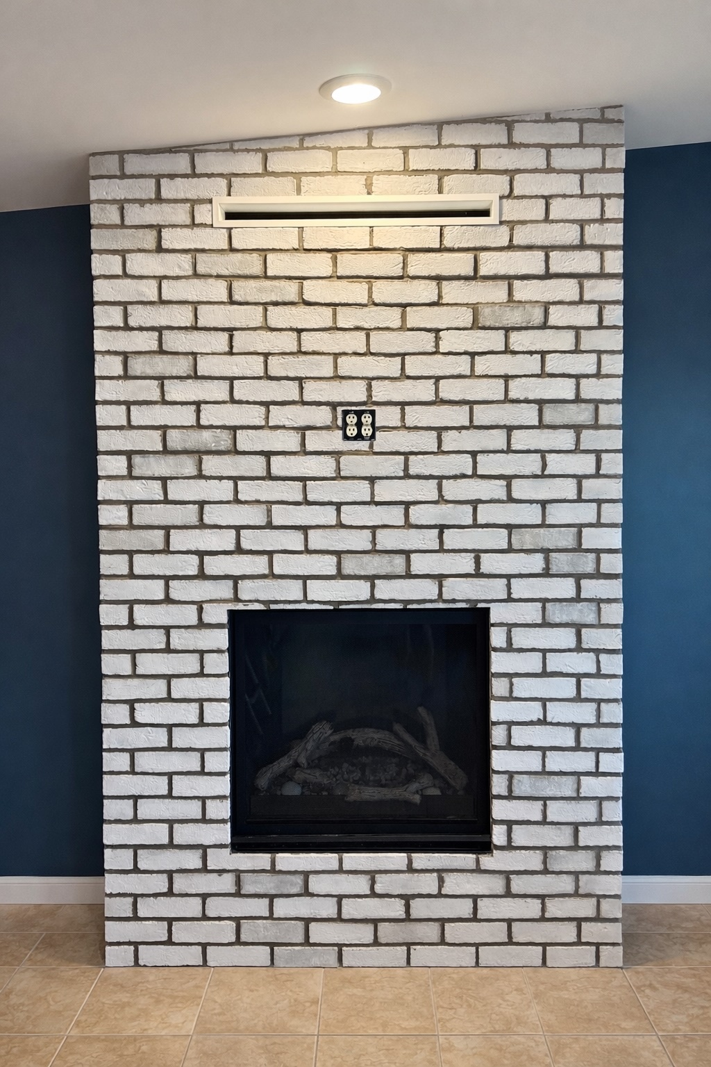 Custom built-in fireplace craftsmanship