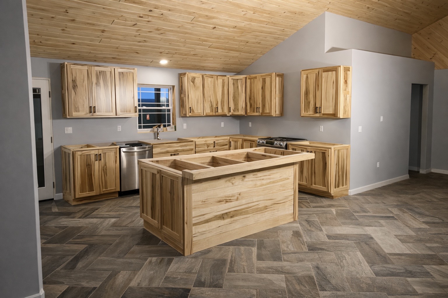 Third kitchen wide angle